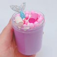 thumbnail image 2 of 2019 Plus Récent Ensemble de Slime, 120ml Sirène Coloré Non Collant Floam Slime Sucette Stress Soulagement Jouet DIY Mastic Boue Argile Jouet Violet Clair, 2 of 6