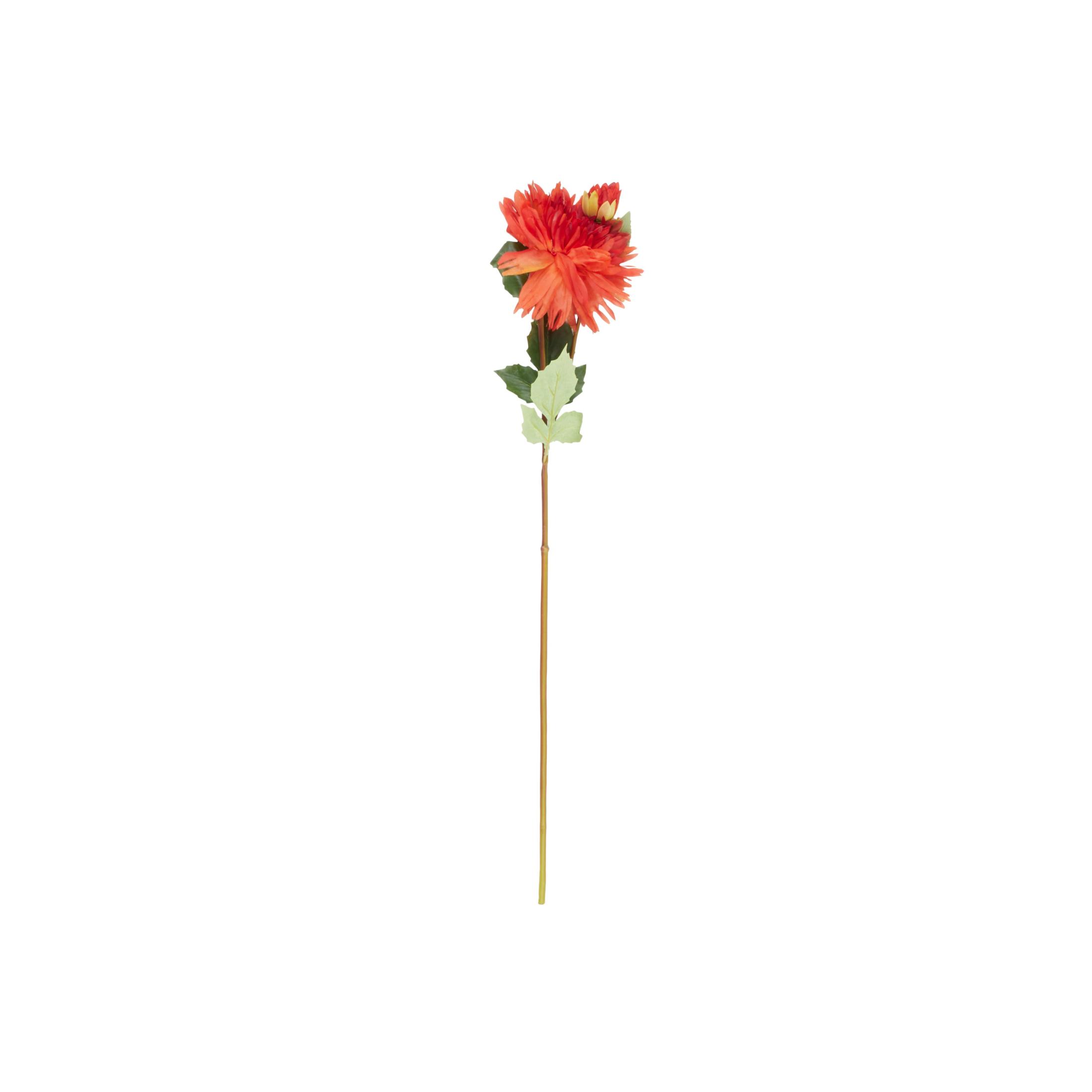 31" Plastic Floral Tall Dahlia Artificial Flower Stem, by DecMode (8 Count)
