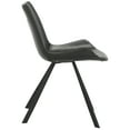 thumbnail image 3 of SAFAVIEH Terra Mid Century Modern Dining Chair, Black, Set of 2, 3 of 4
