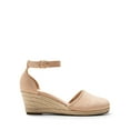 thumbnail image 2 of DREAM PAIRS Women's Espadrilles Closed Toe Ankle Strap Dressy Platform Wedge Sandals, 2 of 6