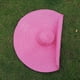 thumbnail image 2 of Sombrero De Paja De Ala Ancha Para Mujer, Sombrero De Paja Flexible Para El Verano, Ropa De Playa, Sombrero Para El Sol, Protección Uv, Sombrero De Playa Enrollable seitruly AP006907-04, 2 of 5