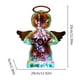 thumbnail image 5 of Estatua Ángel Mágico Que Brilla Intensamente LED Iridiscente Prismático (JOY), 5 of 8