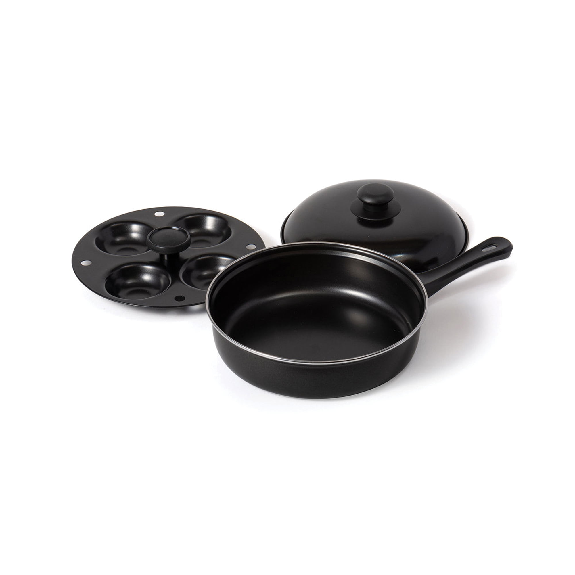 Fox Run Non-Stick Poacher/Fry Pan Set, Carbon Steel