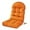Outdoor-orange, variant on Outdoor Adirondack Chair Cushion High Weather Resistant Tufted Waterproof Lounge Cushion Anti-Slip Thickened High Back Patio Seat Pads