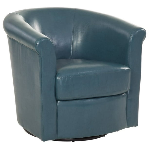 Addison Swivel Tub Chair - Teal - Walmart.com - Walmart.com