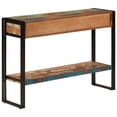 thumbnail image 2 of vidaXL Console Table 110x30x76 cm Solid Wood Reclaimed, 2 of 5