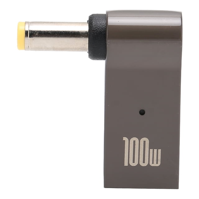PD Charge Converter, Type C Female To Male PD Adapter 100W Aluminum Alloy Shell For Travel For Laptop