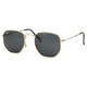 thumbnail image 1 of Gafas de Sol Pro Acme C8 con Montura Hexagonal Dorada y Lentes Grises, 1 of 6