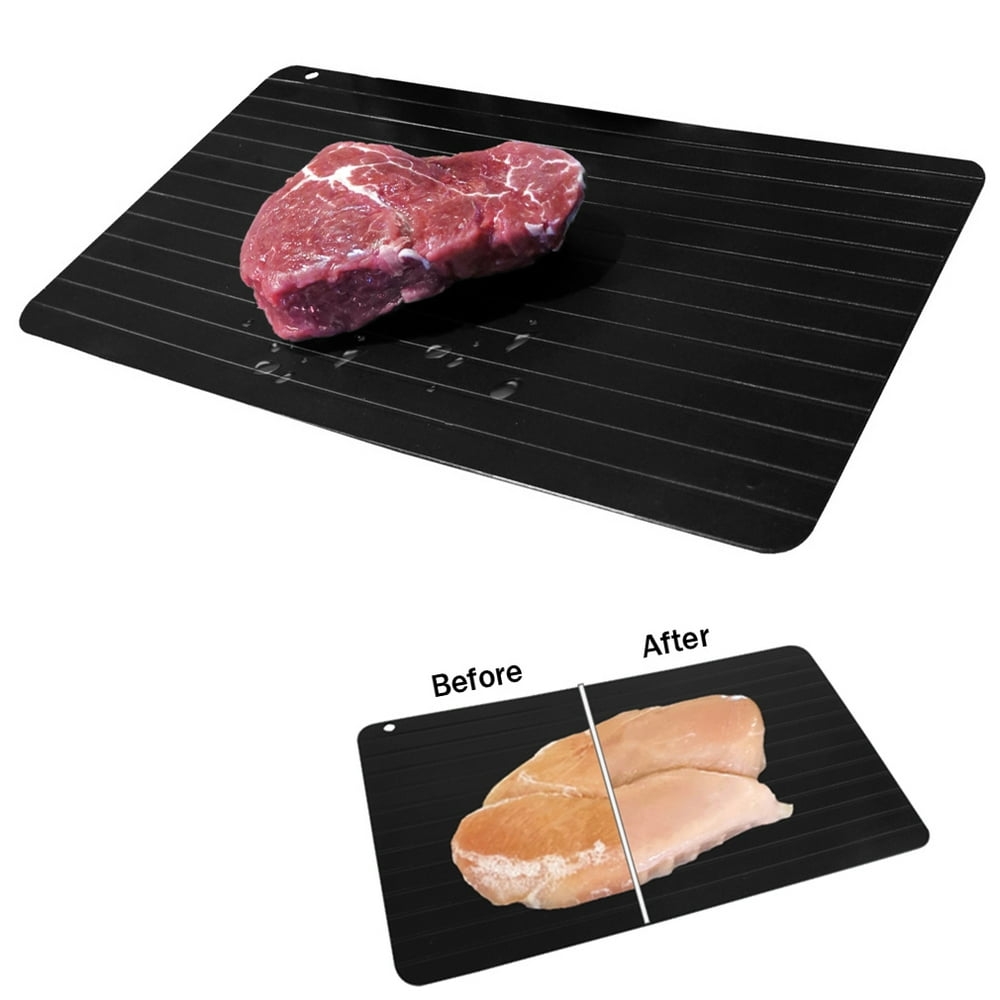 Evelots Quick Thaw Meat/Chicken/Fish Defrosting Tray Large, Faster