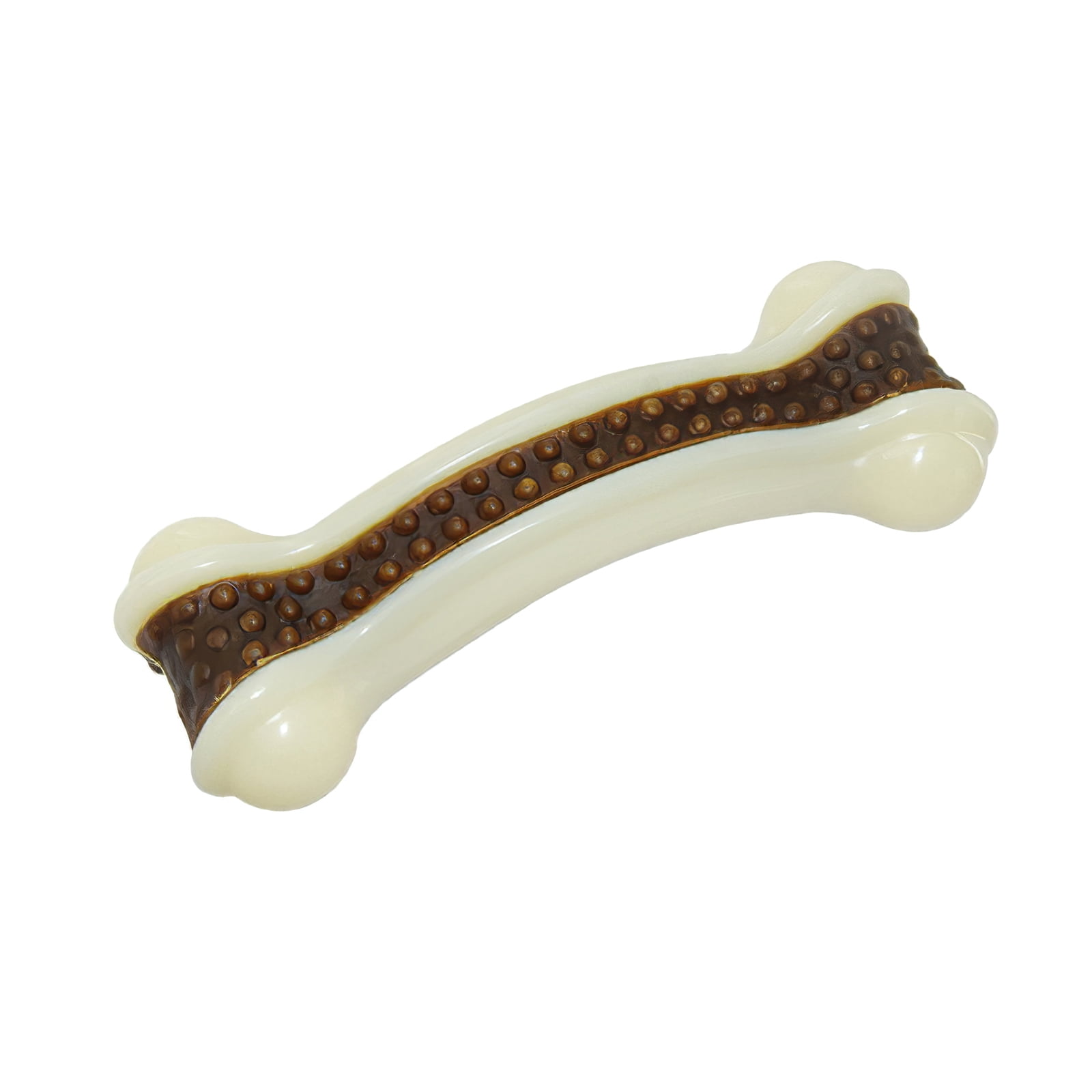 AOZBZ Durable Dog Toys Dog Chew Nylon Natural Leather Chew Toy For