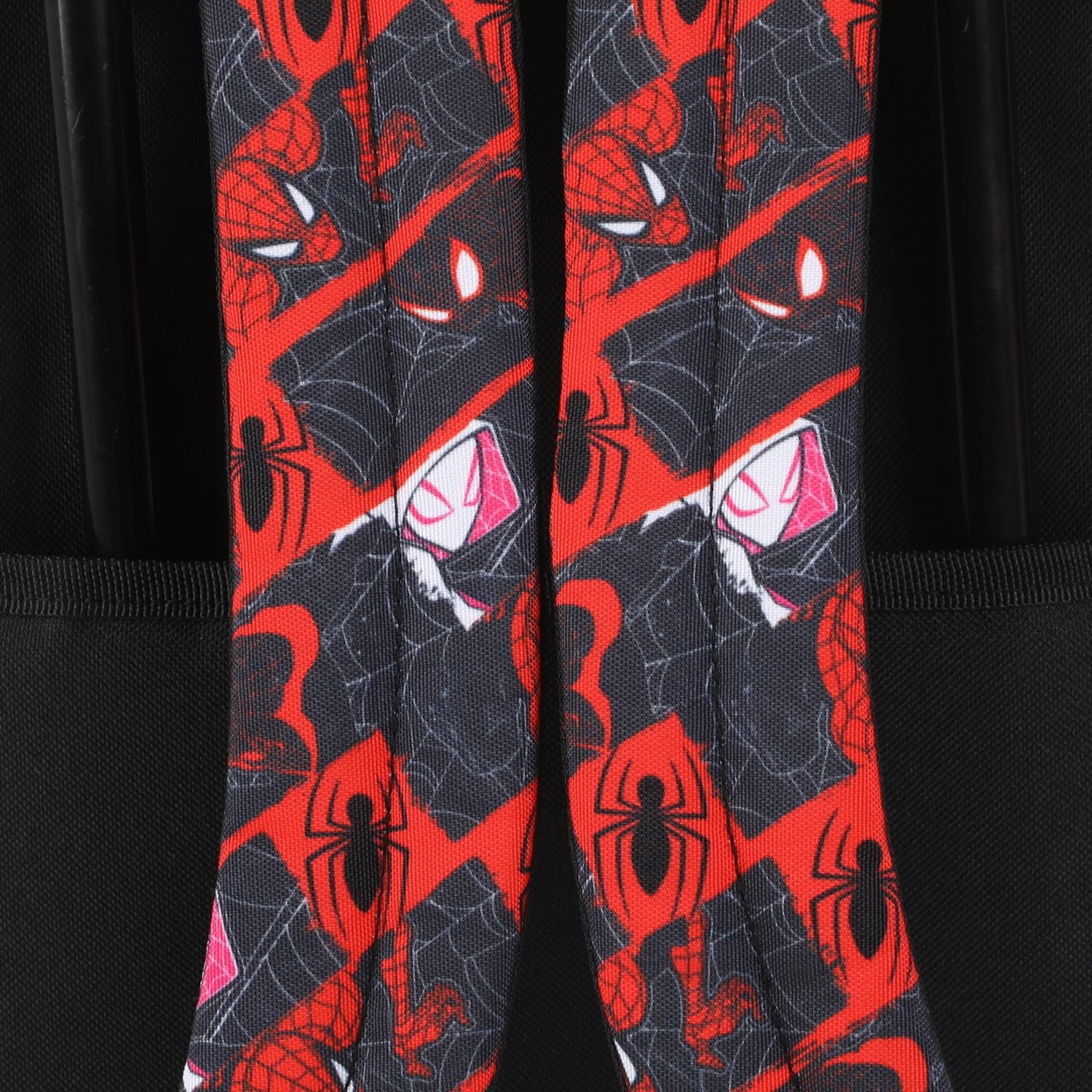Marvel Spiderman Rolling Backpack 16" Featuring Peter Parker Spider-Man, Miles Morales Spider-Man, Ghost Spider