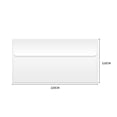 thumbnail image 2 of FUTUREORYY 100Pcs White Envelopes Paper Lightweight for Weddings Invitations and Cards, 2 of 8