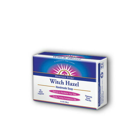 Whitch Hazel Soap Heritage Store 3.5 oz Bar (Best Way To Store Soap Bars)