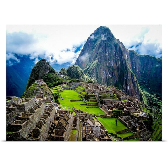 Great BIG Canvas Jared Stahl Poster Print entitled Machu Picchu