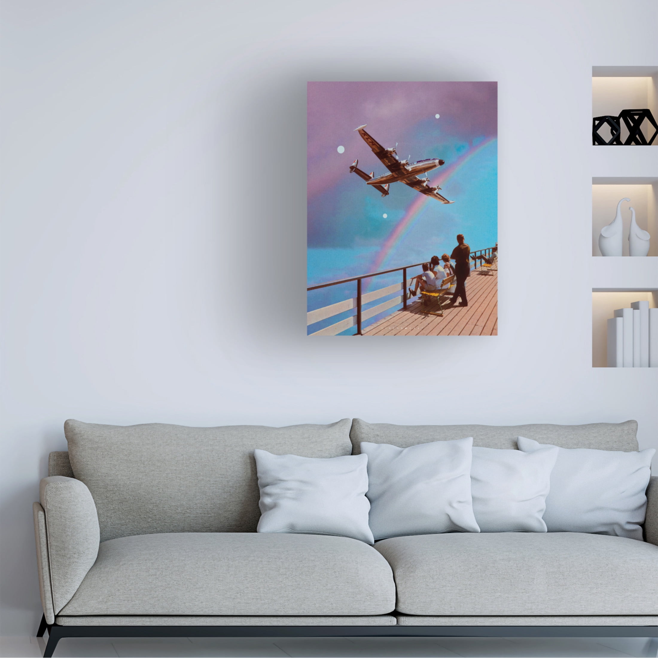 Trademark Fine Art spacerocket art 345 Canvas Wall Art