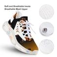 thumbnail image 3 of Orange Monarch Butterflys Walking Shoes for Men Woman Lightweight Tennis Fashion Elastic Sports Shoes Cushion Basketball Shoes, 3 of 7