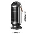 thumbnail image 3 of MagicXflow 220V Desktop Heater ,multifunctional Heater,Household Heater, Warm Heater With Remote Control Ceramic Heating Heater For Office Living Room Bathroom Bedroom Household Use,1PC, 3 of 9
