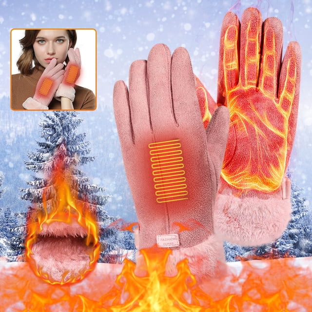 Xihbxyly Los artículos más vendidos Guantee de invierno cálido para escalada antideslizante con pantalla táctil de terciopelo