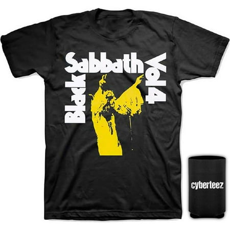 Black Sabbath T-Shirt Vol 4 Ozzy T-Shirt + Coolie (Best Ozzy Man Reviews)