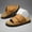 Khaki 1, variant on New Men'S Summer Cooling Men'S Fashion Slippers Versatile Casual Beach Men'S Shoes