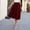 Red, variant on Skirts for Women Bohemian Style Tiered Flared Midi Skirt for Women Lightweight Flowing A Line Casual Beachwear Black XL
