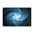 thumbnail image 1 of Blue Fractal Vortex Entryway Rug, Non-Slip Absorbent Door Mat for Living Room Kitchen Bathroom Entrance, 36"x24", 1 of 8