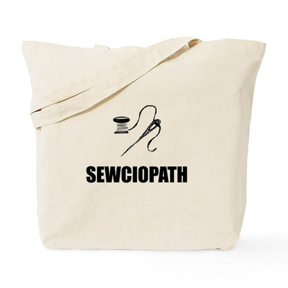 CafePress - Sewciopath Tote Bag - Unisex Canvas Tote Bag, Beige, 1-Piece