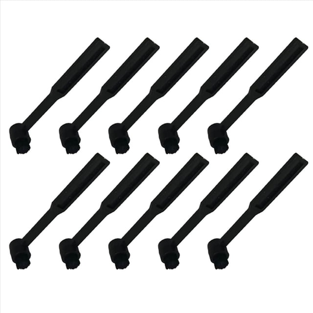 10X Cepillo Óptico para Tocadiscos para Tocadiscos de Vinilo LP, Fonógrafo, Cepillo de Aguja Antiestático, Accesorios para Herramientas Limpiadoras de Fono