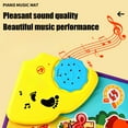 thumbnail image 5 of Kids Music Dance Carpet with Light & Sound, 33.46x11.81in Touch-Sensitive Piano Play Mat, 2 Modes 9 Notes Animal Sounds Jumping Game Toy for Toddlers, 5 of 6