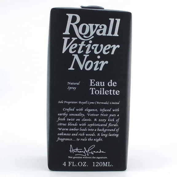 Royall Vetiver Noir by Royall Fragrance, 4 oz EDT Spray for Men