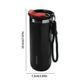 thumbnail image 3 of Pidgey Insulated Coffee Mug, Leakproof Coffee Cup with Lid, Thermal Coffee Tumbler Stainless Steel Reusable Coffee Mug Keep Cold and Hot Gift for Men Women, 3 of 8