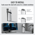 thumbnail image 4 of Soporte metálico vertical con base antideslizante compatible con la consola PlayStation 5 Slim/Pro - Soporte portátil para consola PS5, 4 of 9
