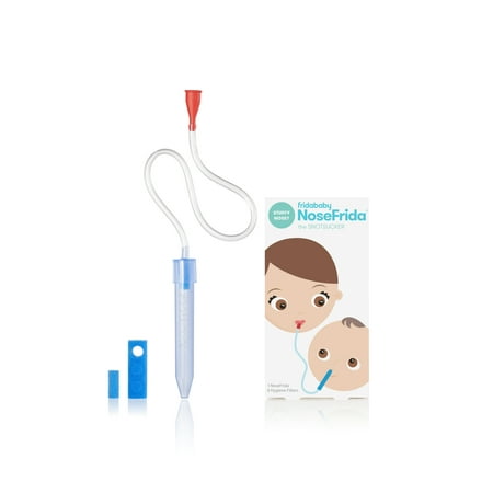 NoseFrida the SnotSucker Nasal Aspirator (Best Baby Nasal Aspirator)