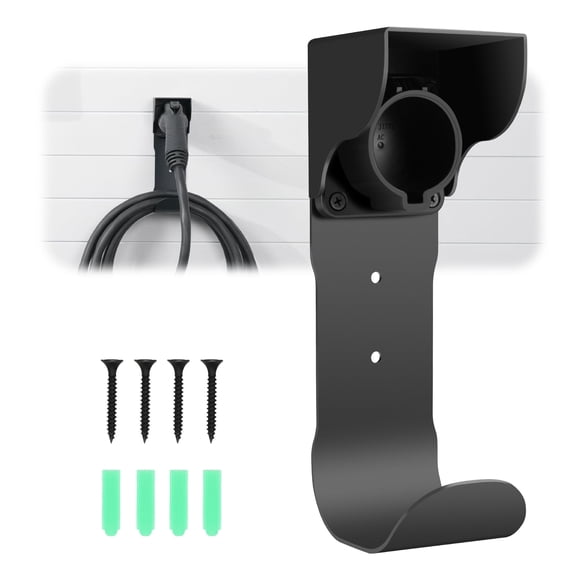 Soporte de cargador de vehículo eléctrico Autel para montaje en pared para cable SAE J1772