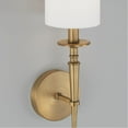thumbnail image 5 of 1 Light Wall Sconce-Polished Nickel Finish Capital Lighting 642611Pn-701, 5 of 9
