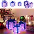 thumbnail image 6 of Wadada Christmas Decor Lighted Gift Box Christmas Decor Indoor，Christmas Lighted Gift Boxes LED Light up Xmas Present Ornament for Tree Indoor Outdoor Yard Holiday Door, Christmas Lights, 6 of 6