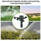 thumbnail image 5 of Aspersor de brazo basculante giratorio de 360 grados con rosca externa de plástico, ideal para riego de jardines agrícolas., 5 of 6