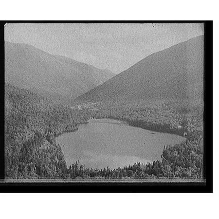 Historic Print, [Franconia Notch and Echo Lake from artist's bluff, White Mts., N.H.] - 2, 18" x 24"