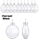 thumbnail image 3 of 10 piezas de adornos para árbol de Navidad rellenables con forma de bombillas de plástico transparente para botellas de agua y bebidas alcohólicas, colgante con forma de campana para decoración de fie, 3 of 5