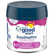 Gerber Good Start SoothePro Powder Infant Formula, 19.4 oz. Canister, Nestle Healthcare Nutrition 5000048723, 4 Count