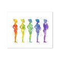 thumbnail image 1 of Arte de mujer embarazada, pintura de diamantes 5D, mosaico de diamantes, punto de cruz, Doctor, regalo de obstetricia, arte de acuarela de desarrollo de Embryo, 1 of 4