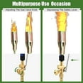 thumbnail image 7 of 2025 New Propane Torch Weed Burner Kit, Portable Propane Torch Weed Burner 4ft Hose With Push Button Igniter for Weeds, Garden (15.75Inch), 7 of 7