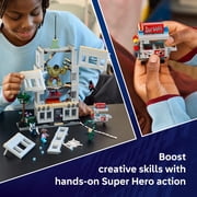 LEGO Marvel Spider-Man vs Hulk Epic Clash - Super Hero Building Toy for Boys & Girls, Ages 8+ Includes 5 Minifigures & Hulk Figure - Spiderman Toy for Fans - Gift for Birthdays - 76350