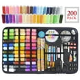 thumbnail image 2 of Yesfashion 200 Pcs Sewing Kit Thread Spools for Kids Beginner Travel Emergency, 2 of 8
