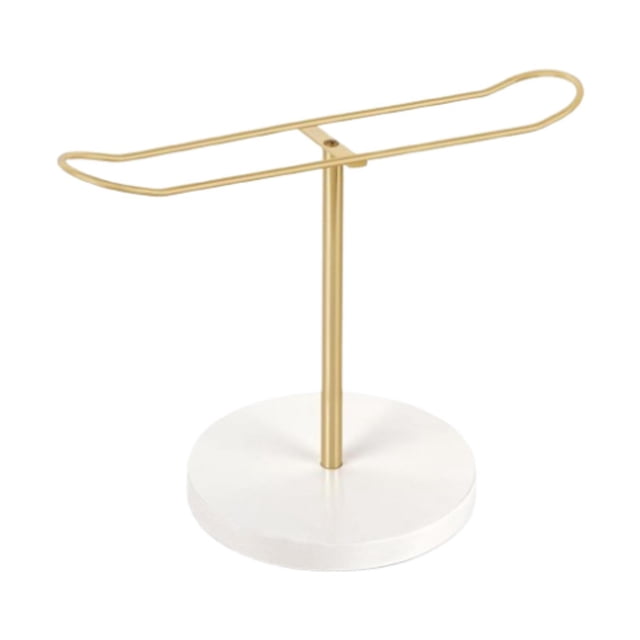 Soporte para diadema Yuyangstore organizador de joyas expositor de diademas metal 26 cm x 19,5 cm x 14 cm