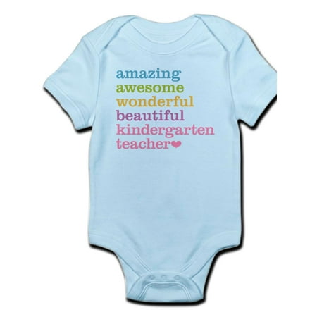 

CafePress - Kindergarten Teacher Body Suit - Baby Light Bodysuit