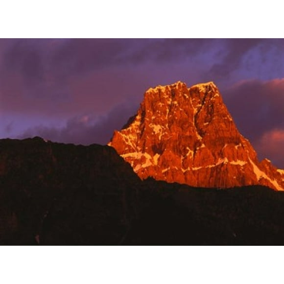 Early Light in Jasper National Park, Alberta, Canada Poster Print by Jerry Ginsberg (27 x 20)