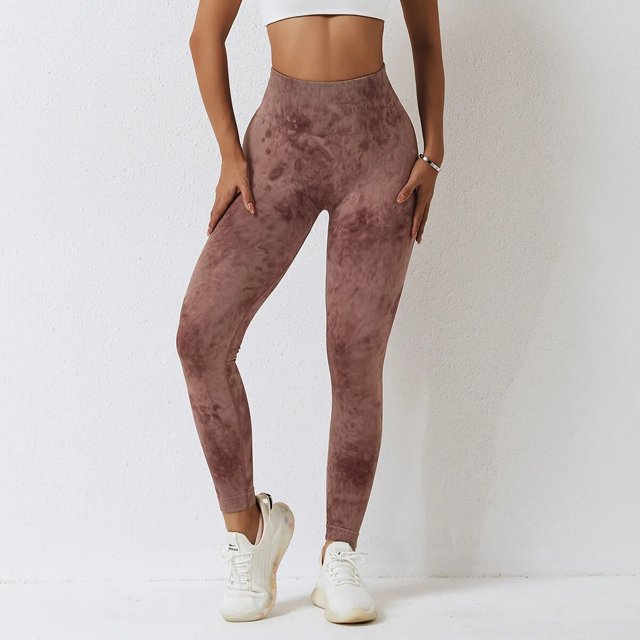 Mallas sin costuras de cintura alta para mujer, pantalones de Yoga de secado rápido con realce de realce de glúteos y melocotón, ejercicio de carrera al aire libre, gimnasio y Fitness