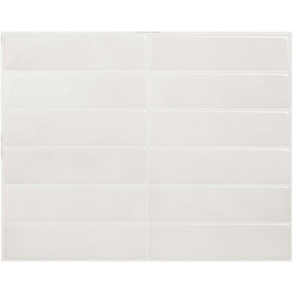 Smart Tiles Tuiles autocollante murale, Morocco Essaouira, Pqt-4, 11.43in x 9in