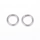 thumbnail image 1 of Tarnish Resistant 304 Stainless Steel Jump Rings Open Jump Rings Stainless Steel Color 9x1.2mm Inner Diameter: 6.6mm, 1 of 1